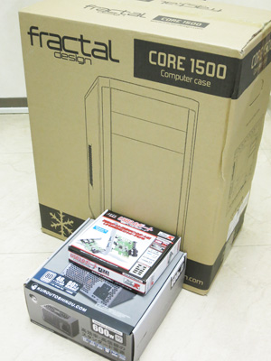 Fractal Design core 1500 Micro ATX ケース